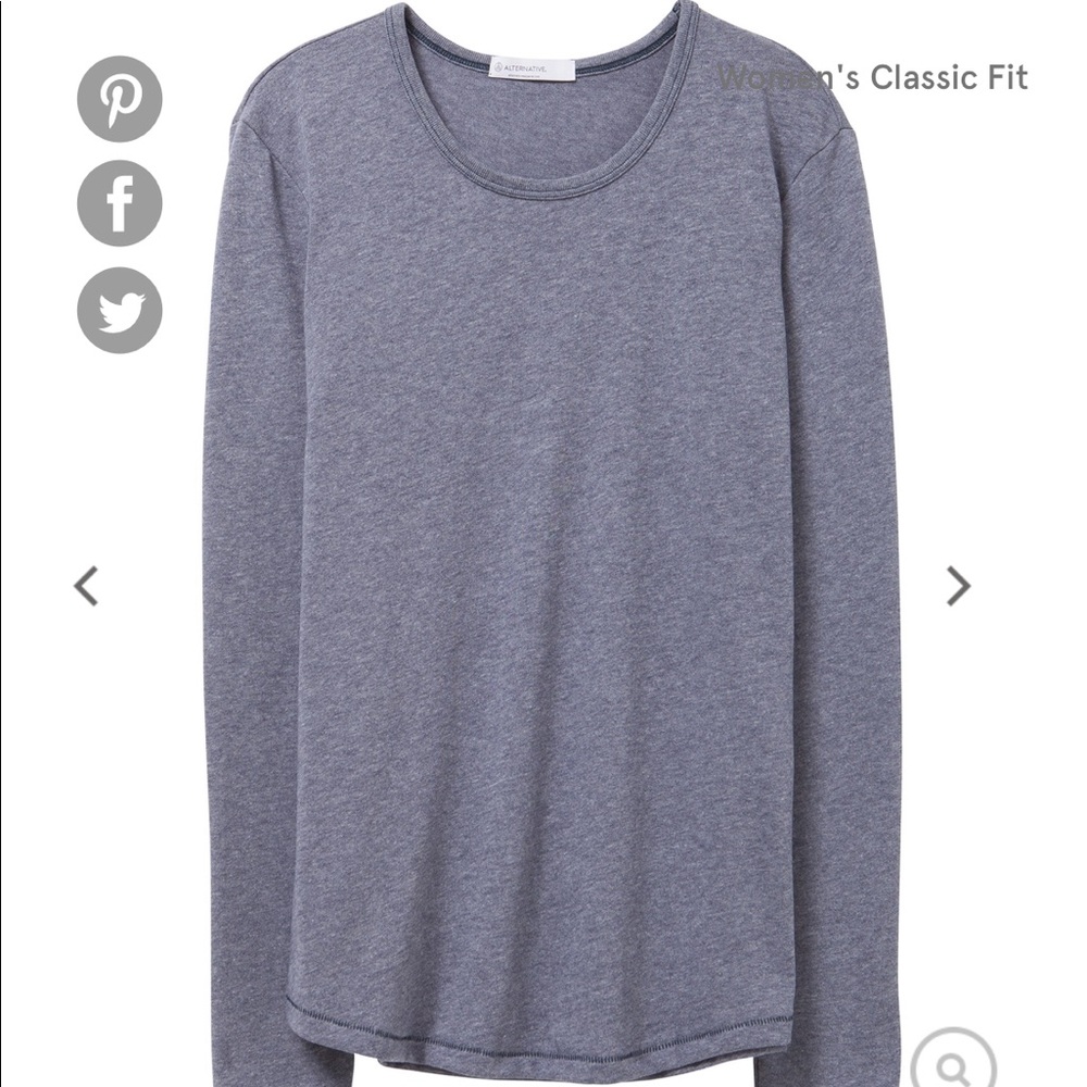 Alternative Long Sleeve Keepsake Top